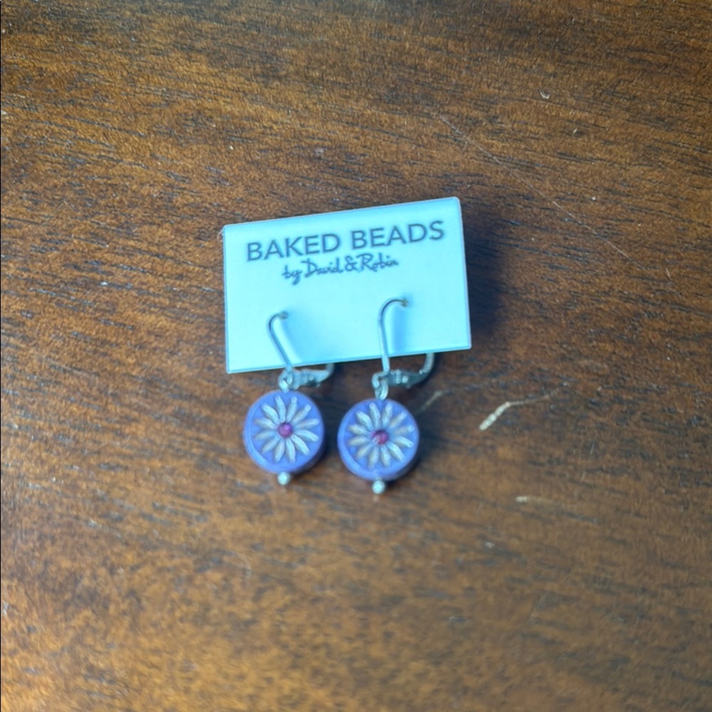 Purple Earrings